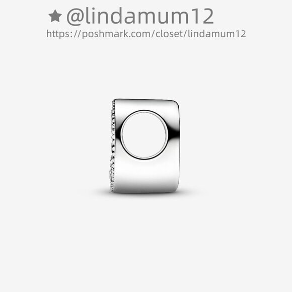 Pandora Letter B Alphabet Charm - Picture 2 of 6